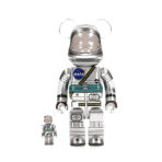 Bearbrick Project Mercury Astronaut 100% & 400% Set (Front)