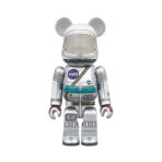 Bearbrick Project Mercury Astronaut 100% & 400% Set (set front)