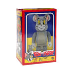 Bearbrick Tom and Jerry_ Tom Flocky 100% & 400% Set (box)