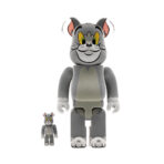 Bearbrick Tom and Jerry_ Tom Flocky 100% & 400% Set (combo)