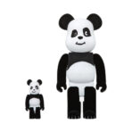 Bearbrick x CLOT Panda 100% & 400% Set (Front)