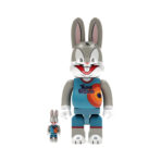 Bearbrick x Space Jam_ A New Legacy Rabbrick Bugs Bunny 100% & 400% Set (combo)