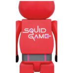 Bearbrick x Squid Game Guard (Circle) 1000% (back)
