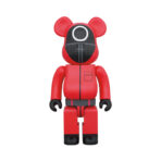 Bearbrick x Squid Game Guard (Circle) 1000% (front)
